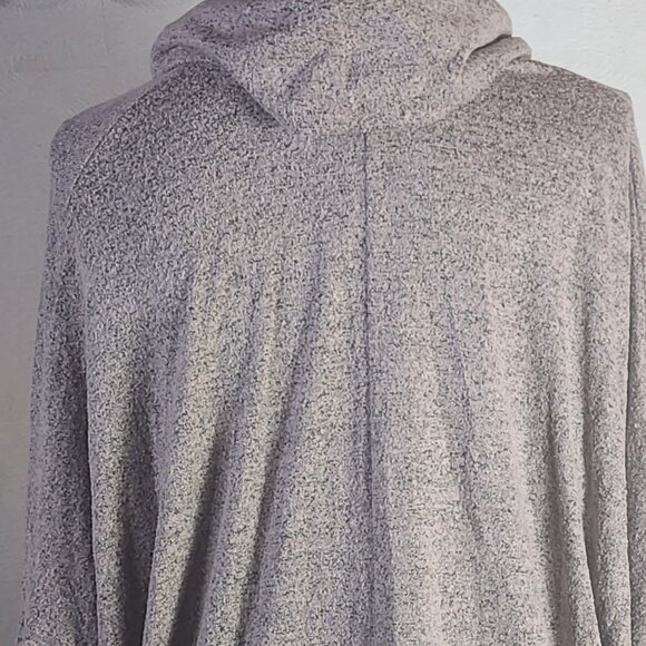 Green Envelope Los Angeles Pink Marled Drop Shoulder Cowl Rayon Poly Span Top L - Picture 10 of 16